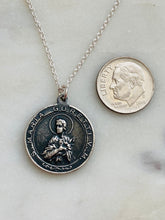 Load image into Gallery viewer, Sterling Silver Saint Maria Goretti Necklace
