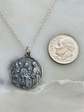 Load image into Gallery viewer, Sterling Silver Saint Simeon Presentation in the Temple Necklace
