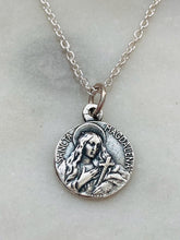Load image into Gallery viewer, Sterling Silver Saint Mary Magdalene Necklace
