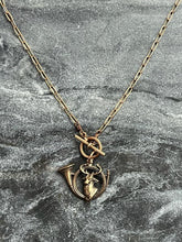 Load image into Gallery viewer, Saint Hubert Solid Bronze Necklace
