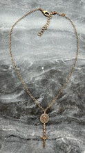 Load image into Gallery viewer, Saint Benedict Solid Bronze Necklace

