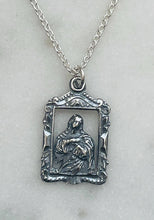 Load image into Gallery viewer, Sterling Silver Blessed Virgin Mary Necklace
