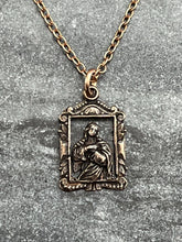 Load image into Gallery viewer, Blessed Virgin Mary Solid Bronze Necklace
