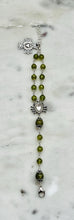 Load image into Gallery viewer, Handmade Sterling Silver Peridot Rosary Bracelet
