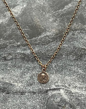 Load image into Gallery viewer, TINY Mater Dolorosa - Virgin Mary - Necklace - Very Small Dainty Little Catholic - CeCeAgnes
