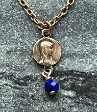 Load image into Gallery viewer, TINY Virgin Mary Necklace - Very Small Dainty Little Catholic - CeCeAgnes
