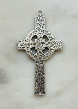 Load image into Gallery viewer, Celtic Cross Medal - Sterling Silver -CeCeAgnes Rosary Parts
