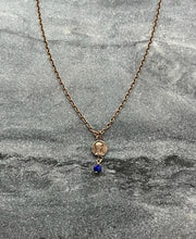 Load image into Gallery viewer, TINY Virgin Mary Necklace - Very Small Dainty Little Catholic - CeCeAgnes
