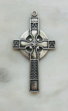 Load image into Gallery viewer, Celtic Cross Medal - Sterling Silver -CeCeAgnes Rosary Parts
