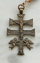 Load image into Gallery viewer, Crucifix - Caracava -  Bronze - 656 CeCeAgnes Rosary Parts
