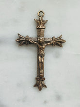 Load image into Gallery viewer, Crucifix - Bronze - 1112 CeCeAgnes Rosary Parts
