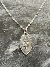 Load image into Gallery viewer, Sterling Silver Sacred Heart Necklace
