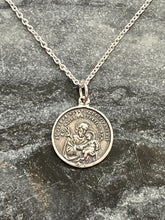 Load image into Gallery viewer, Sterling Silver Saint Joseph Necklace
