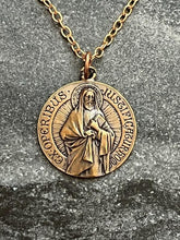 Load image into Gallery viewer, Saint James the Apostle Solid Bronze Necklace
