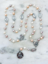 Load image into Gallery viewer, Seven Sorrows Chaplet - Servite - Freshwater Pearls and Sterling Silver CeCeAgnes
