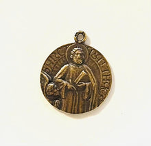 Load image into Gallery viewer, Saint Matthew Medal - Bronze - CeCeAgnes
