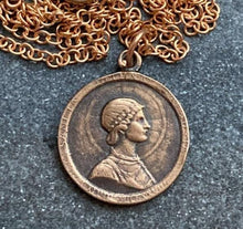Load image into Gallery viewer, Saint Helen Solid Bronze Necklace
