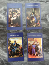 Load image into Gallery viewer, Seven Dolors Prayer Cards in Leather Case
