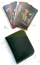 Load image into Gallery viewer, Holy Cards - Mysteries of the Rosary Prayer Cards - Leather Case
