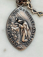 Load image into Gallery viewer, Lenten Rosary:  Malachite and Bronze Tenner - Agony in the Garden
