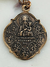 Load image into Gallery viewer, Stations of the Cross and Three Hail Mary Chaplet - Malachite and Bronze CeCeAgnes
