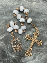Load image into Gallery viewer, First Communion and Confirmation Gift Rosary - Bronze Single Decade Tenner

