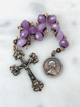 Load image into Gallery viewer, Confirmation Gift Rosary - Saint Helen Bronze Single Decade Tenner
