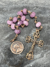 Load image into Gallery viewer, Confirmation Gift Rosary - Saint Helen Bronze Single Decade Tenner
