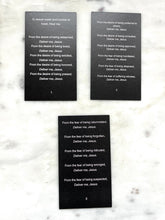 Load image into Gallery viewer, Litany of Humility Prayer Cards in Leather Case
