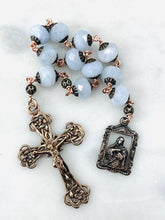 Load image into Gallery viewer, First Communion and Confirmation Gift Rosary - Bronze Single Decade Tenner
