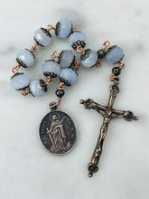 Load image into Gallery viewer, Confirmation Gift Rosary - Saint Lucy Saint Agatha Bronze Single Decade Tenner
