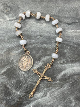 Load image into Gallery viewer, Confirmation Gift Rosary - Saint Lucy Saint Agatha Bronze Single Decade Tenner
