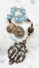 Load image into Gallery viewer, Behold your Mother Rosary - BVM and Saint John Bronze Single Decade Tenner
