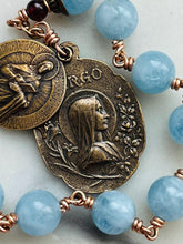 Load image into Gallery viewer, Behold your Mother Rosary - BVM and Saint John Bronze Single Decade Tenner
