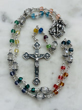 Load image into Gallery viewer, Saint Michael Chaplet - Sterling Silver - Crystals - Angels Crucifix CeCeAgnes
