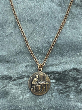 Load image into Gallery viewer, Saint Thomas Aquinas Solid Bronze Necklace
