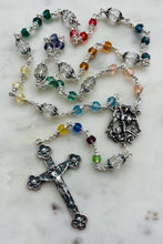 Load image into Gallery viewer, Saint Michael Chaplet - Sterling Silver - Crystals - Angels Crucifix CeCeAgnes
