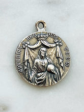 Load image into Gallery viewer, Christ the King Friends of Jesus Sterling Silver Medal - Antique Reproduction
