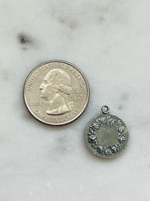 Load image into Gallery viewer, Saint Rose of Lima Sterling Silver Medal - Antique Reproduction
