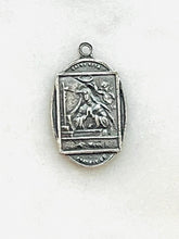Load image into Gallery viewer, Our Lady of Good Counsel Sterling Silver Medal - Antique Reproduction
