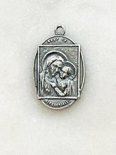 Load image into Gallery viewer, Our Lady of Good Counsel Sterling Silver Medal - Antique Reproduction
