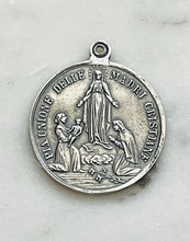 Load image into Gallery viewer, Saint Monica &amp; Saint Augustine Medal: Sterling Silver
