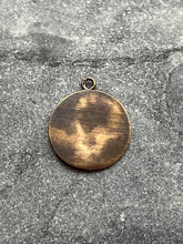 Load image into Gallery viewer, Saint Bridgette Medal – Bronze Antique Reproduction Rosary Part
