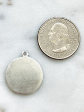 Load image into Gallery viewer, Guardian Angel Medal - Sterling Silver - Antique French Reproduction CeCeAgnes Rosary Parts
