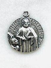 Load image into Gallery viewer, Saint Matthew the Evangelist Medal - Sterling Silver Reproduction
