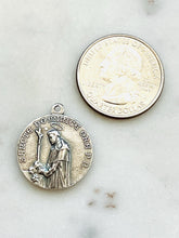 Load image into Gallery viewer, Saint Catherine of Siena and Saint Dominic Sterling Silver Reproduction
