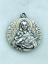 Load image into Gallery viewer, Saint Lucy Sterling Silver Reproduction
