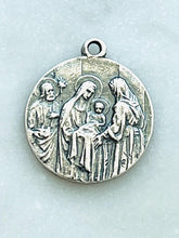 Load image into Gallery viewer, The Presentation of Jesus art the Temple Sterling Silver Medal - Antique Reproduction
