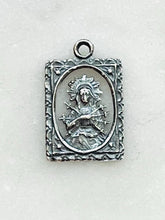 Load image into Gallery viewer, Our Lady of Sorrows Sterling Silver Medal - Antique Reproduction
