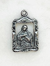 Load image into Gallery viewer, Blessed Virgin Mary Sterling Silver Medal - Antique Reproduction
